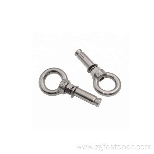 M6 M8 M10 M12 304 Stainless Steel Lifting Eye Bolt Anchor